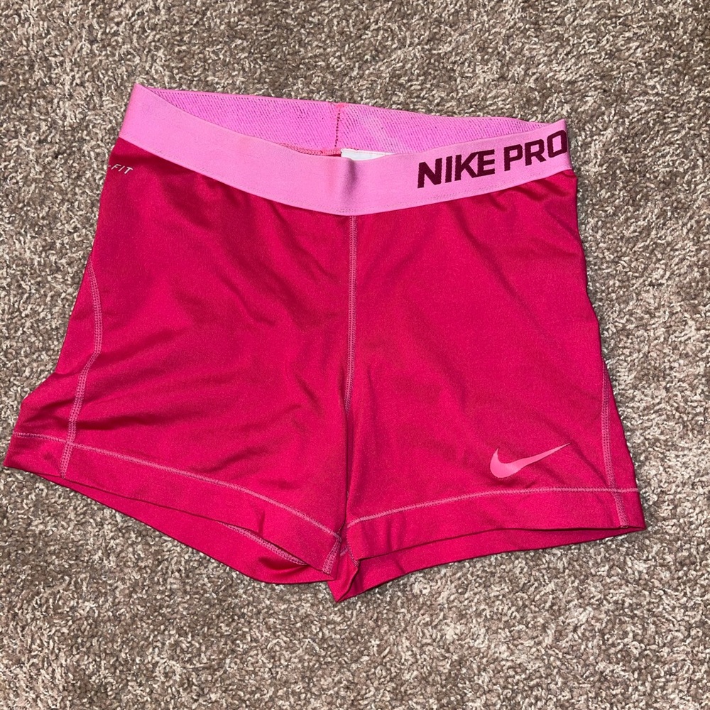Nike dry-fit spandex.